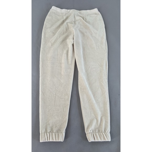 J Jill Women's Corduroy Stretch Pans Jogger Sz Small Beige Pull On - Picture 8 of 9